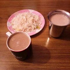 A picture of Ottu Shyavige Upma With Ragi Coffee.