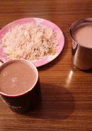 A picture of Ottu Shyavige Upma With Ragi Coffee.