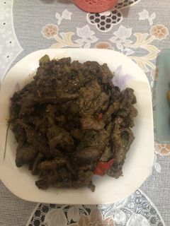 صورة لوصفة طريقه عمل الكبده مثل عربات الكبده في مصر