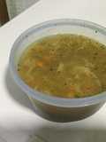 Sopa de col, zanahoria y papa