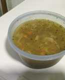Sopa de col, zanahoria y papa
