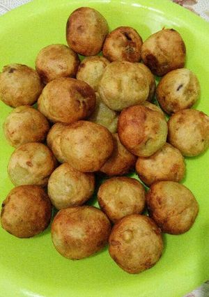 Foto resep Bola Bola Ubi Isi Coklat Keju