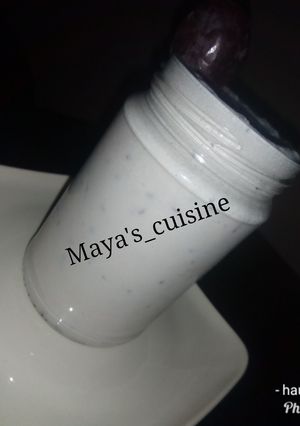 A picture of Grape milkshake.
