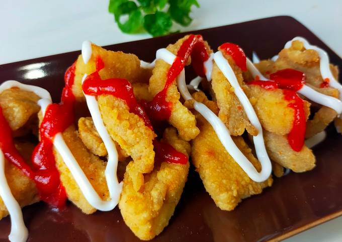 Resep Ayam Pop Corn Crispy oleh Sakli Abdi - Cookpad