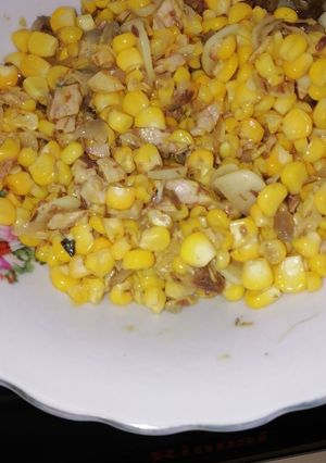 Foto resep Tumis jagung manis cakalang
