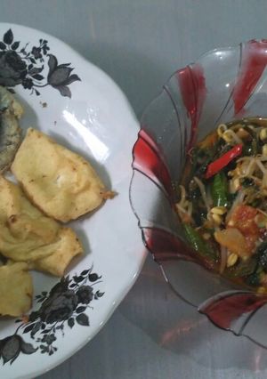 Foto resep Oseng kangkung toge terasi