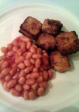 A picture of Vickys Soy-free Tofu Chicken Nuggets, Gluten-Free, Nut-FreeVegan.