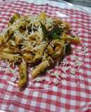Strong surprise - pasta puttanesca