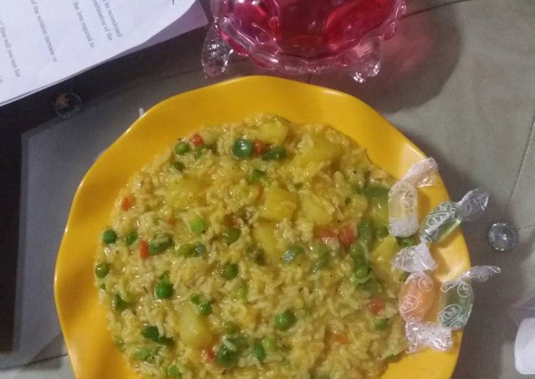 Easiest Way to Make Homemade Masala veg khichdi