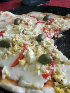 Una foto de Pizza casera