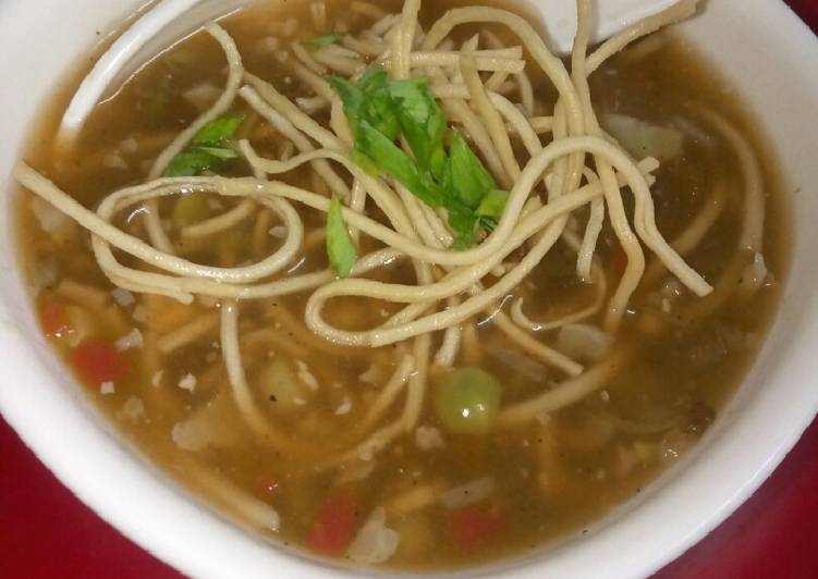 2 Things You Must Know About Veg Manchow soup