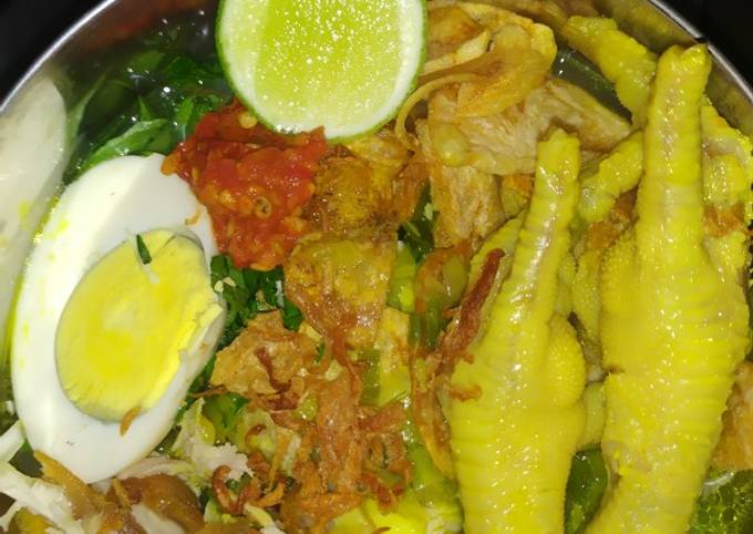 Soto Ayam ceker