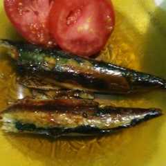 A picture of Ikan cue bakar saus kecap.