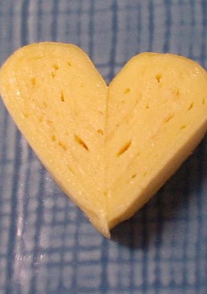 A picture of Easy Heart-Shaped Tamagoyaki.