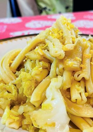 Foto di Pasta e verza al limone