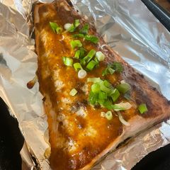 A picture of Super Simple Satay Salmon.