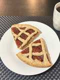Pasta frola con harina integral
