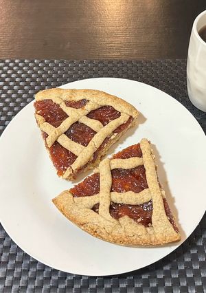 Una foto de Pasta frola con harina integral