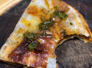 Una foto de Quesadilla de soychorizo