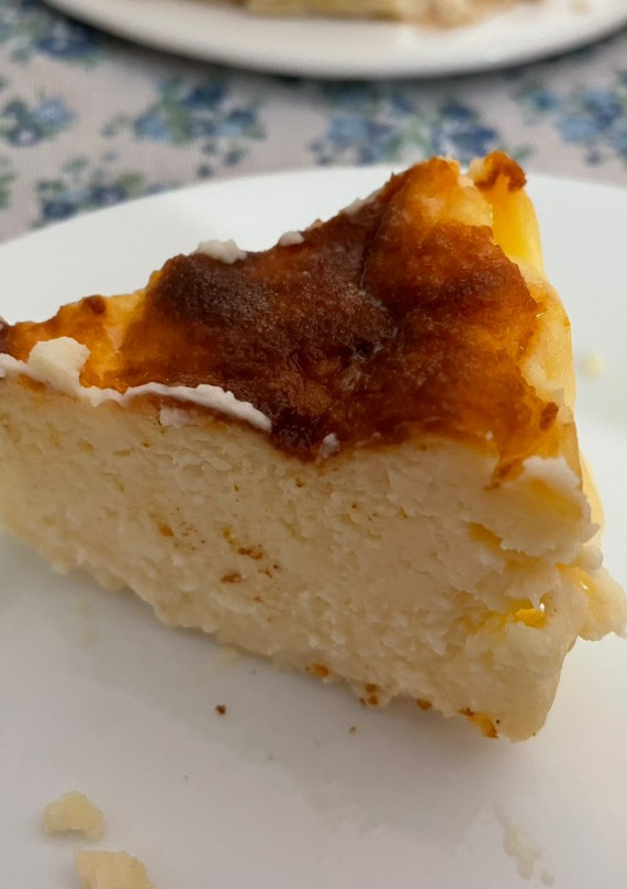 Una foto de Tarta queso airfryer