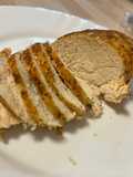 Affettato di pollo speziato in friggitrice