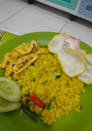 Foto resep Nasi Goreng Kunyit Petai