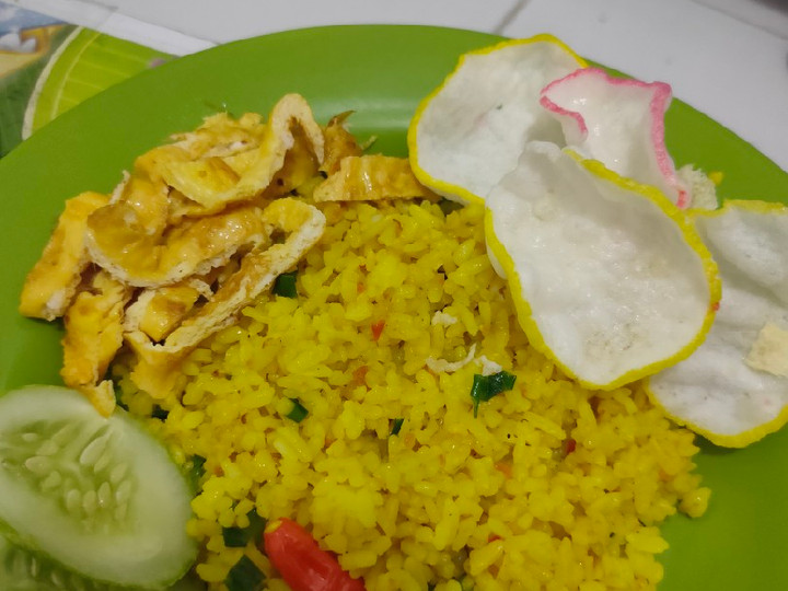 Resep Nasi Goreng Kunyit Petai Anti Gagal