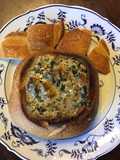 California Farm Feta Cheese Bread Bowl Fondue Dinner