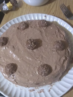 Una foto de Pastel de chocolate