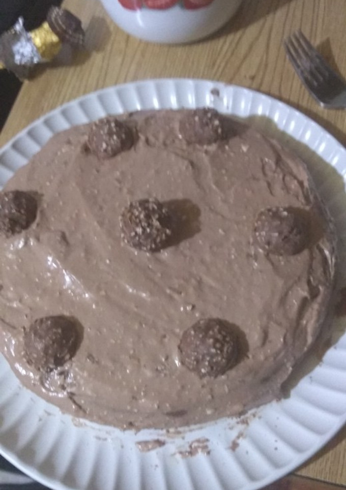 Una foto de Pastel de chocolate