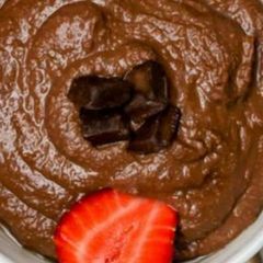 A picture of Brownie Batter Hummus.