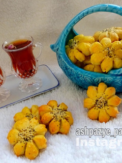 عکسی از دستور کرابیه خرمایی با فر دستساز 🌸