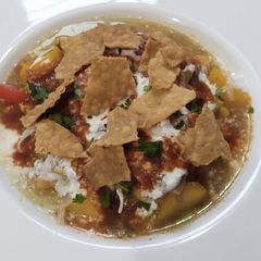 Mix Plate Chana Chat A picture of Mix Plate Chana Chat.