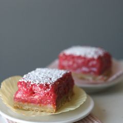 A picture of Raspberry Lemon (Pink Lemonade) Bars.