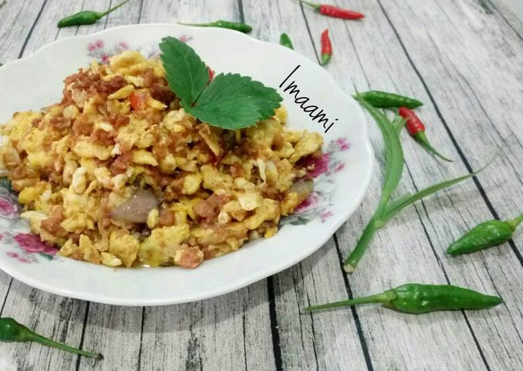 Langkah Mudah Untuk Membuat Orak Arik Telur Kornet Sempurna Aneka Resep Masakan Nusantara
