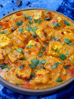 A picture of No-Onion No-Garlic Paneer Butter Masala (Nut-Free).
