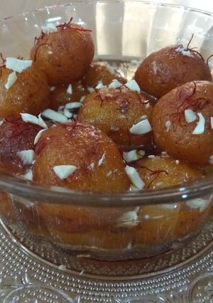 A picture of પનીર ગુલાબ જામુન.