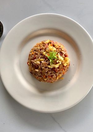 รูปของ ข้าวผัดมันกุ้ง 🍚🦐