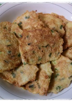 Foto resep Enoki jeon (enoki korean pancake)