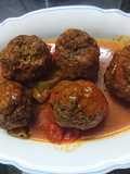 Beef Kofta in Tomato Sauce