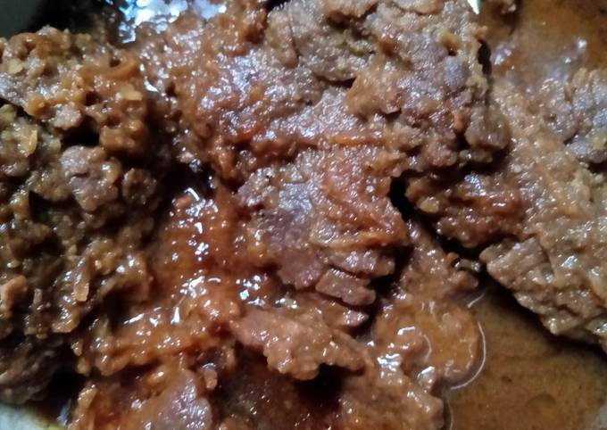 Judul:Semur daging sapi