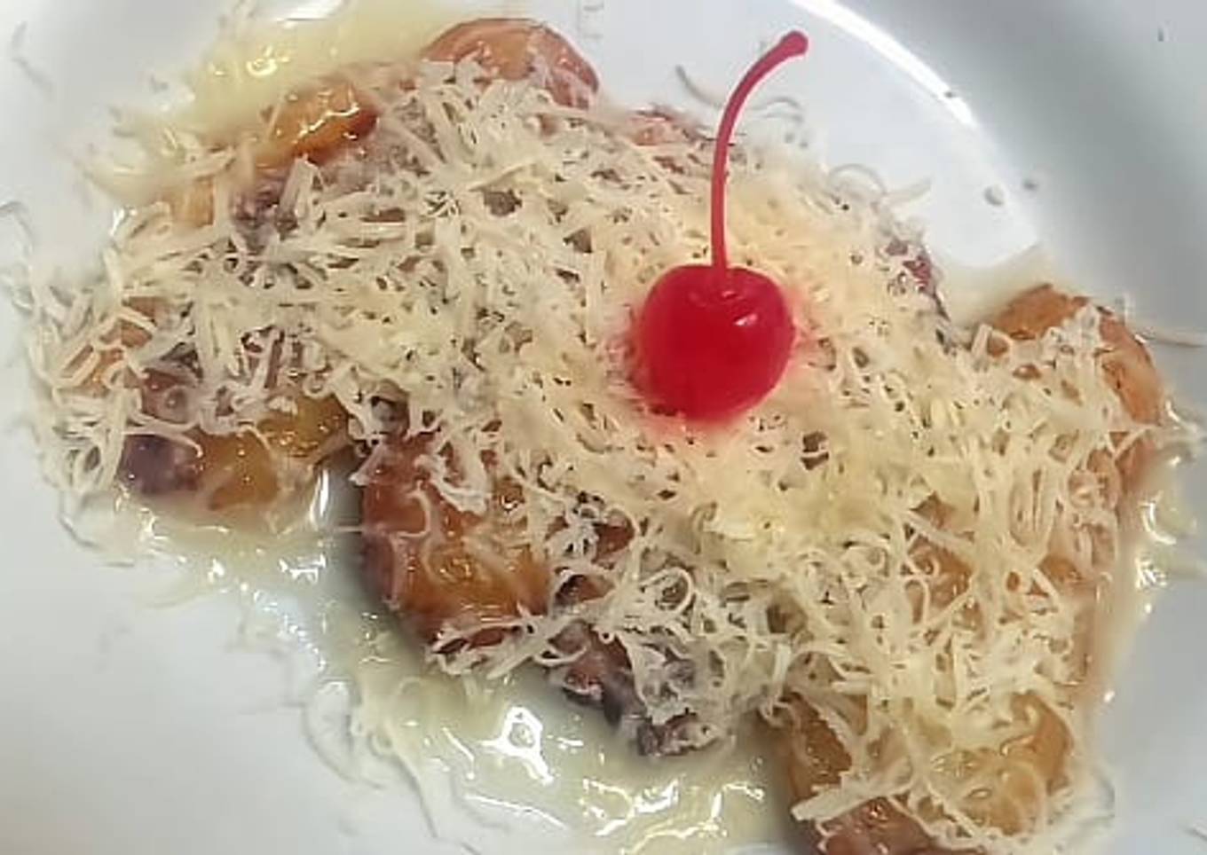 Pisang Kepok Susu Keju