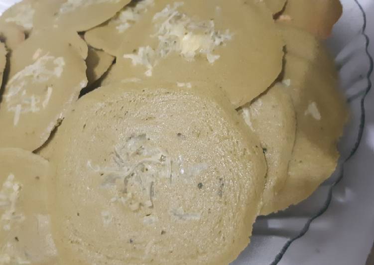 Green Tea Cheese Crispy Cookies