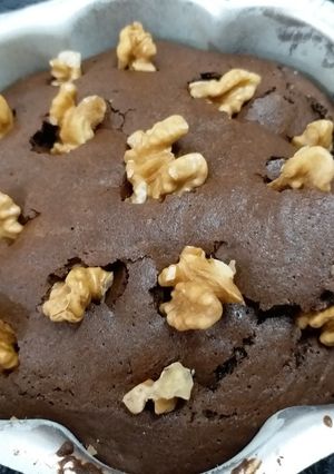 A picture of Cocoa Walnut Brownie.