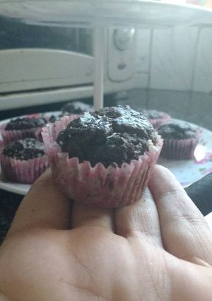 A picture of Very chocolaty muffins.