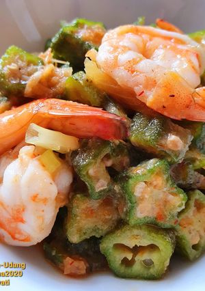 Foto resep 16. Tumis Okra Udang