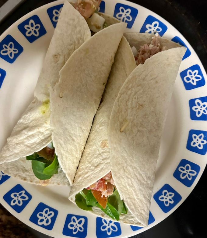 Foto principal de Fajitas frías de atún 🌮