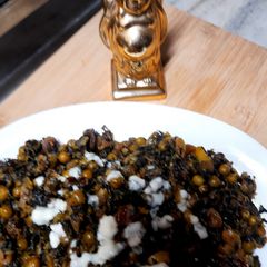 A picture of Methi vatana sabji.