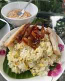 Xôi đậu xanh nấu bằng nồi cơm điện