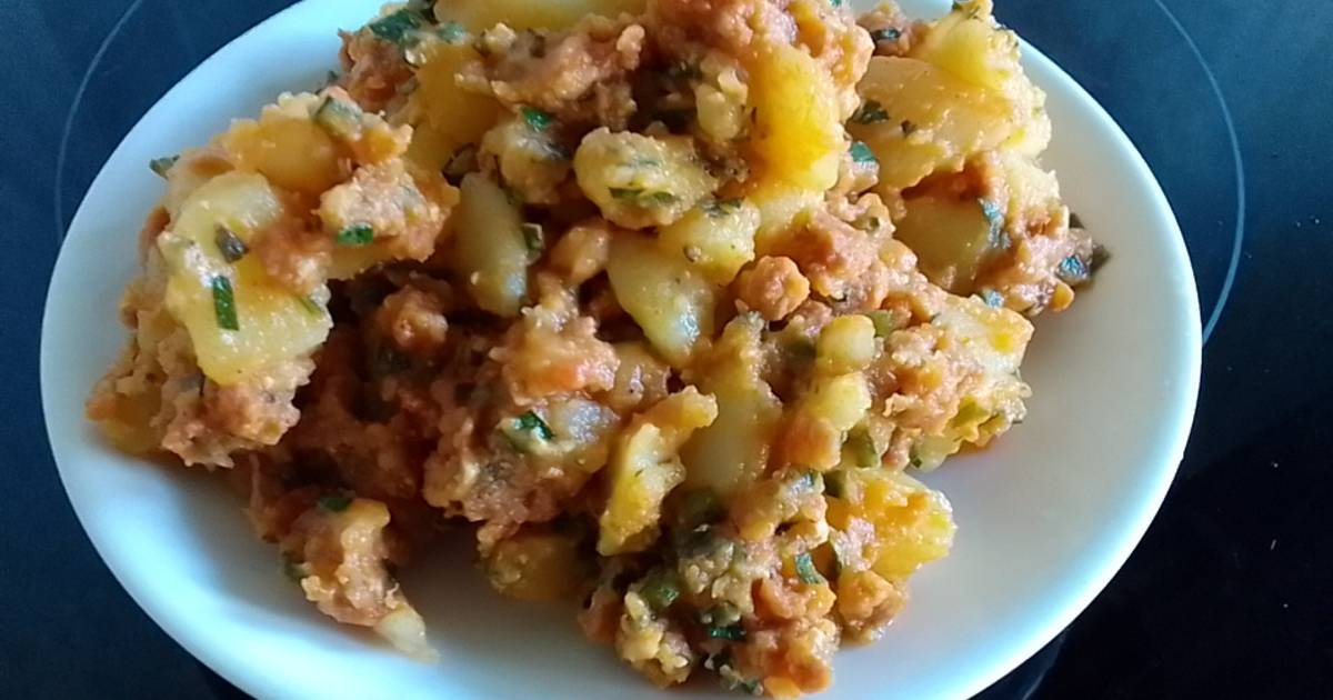 Picadillo de papa con chorizo Receta de Yuleidy ??- Cookpad